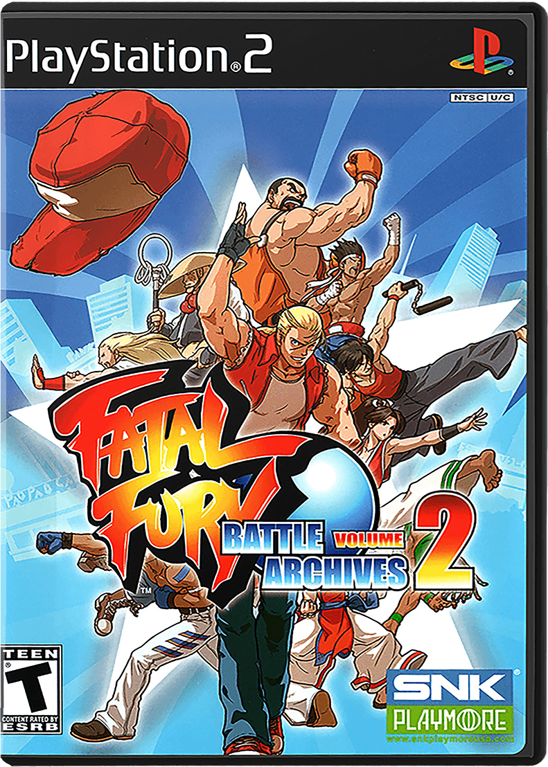 Fatal Fury Battle Archives Volume 2 box art for Playstation 2